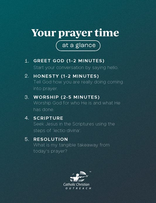 How to have a Personal Prayer Time booklet