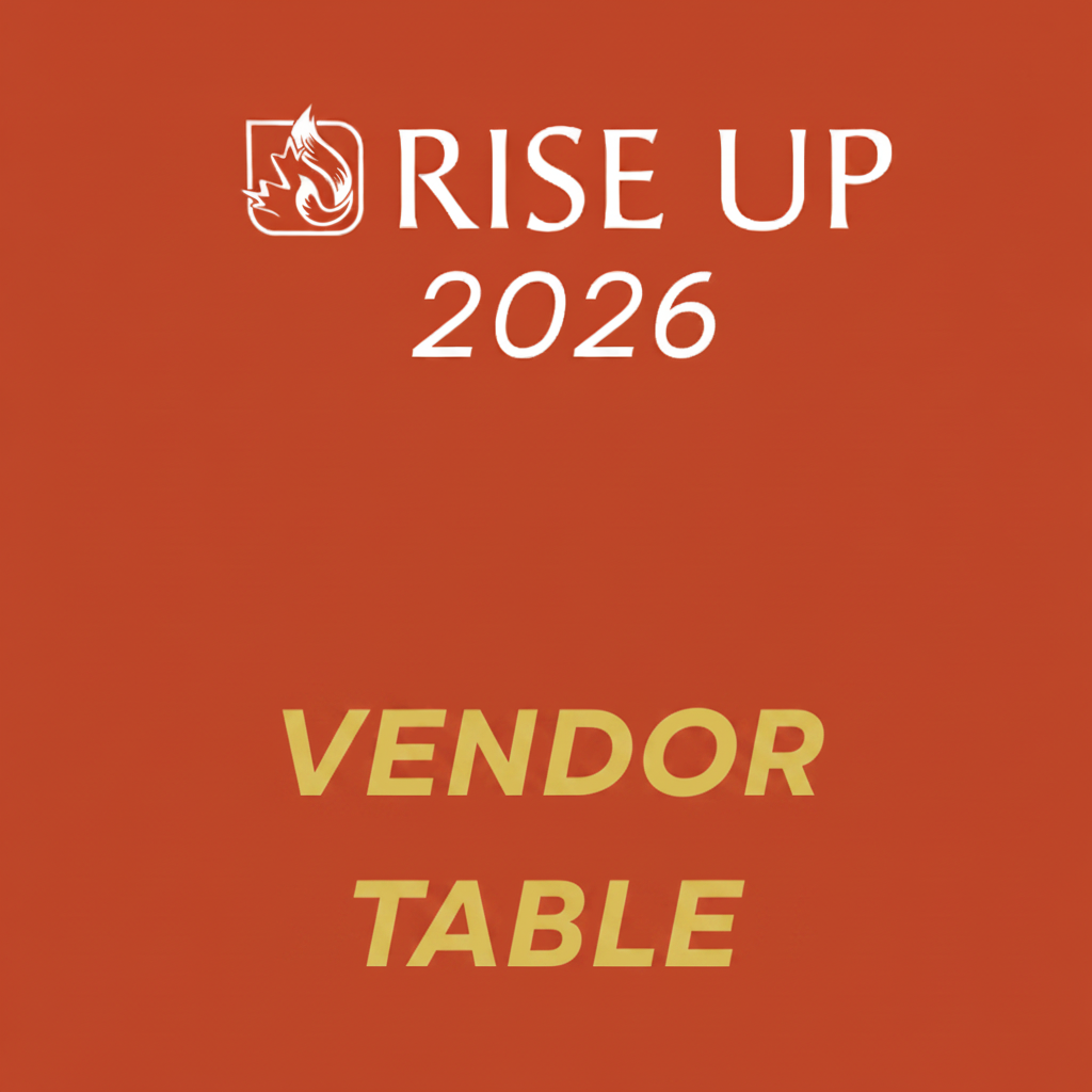 Rise Up 2026 - Vendor Table
